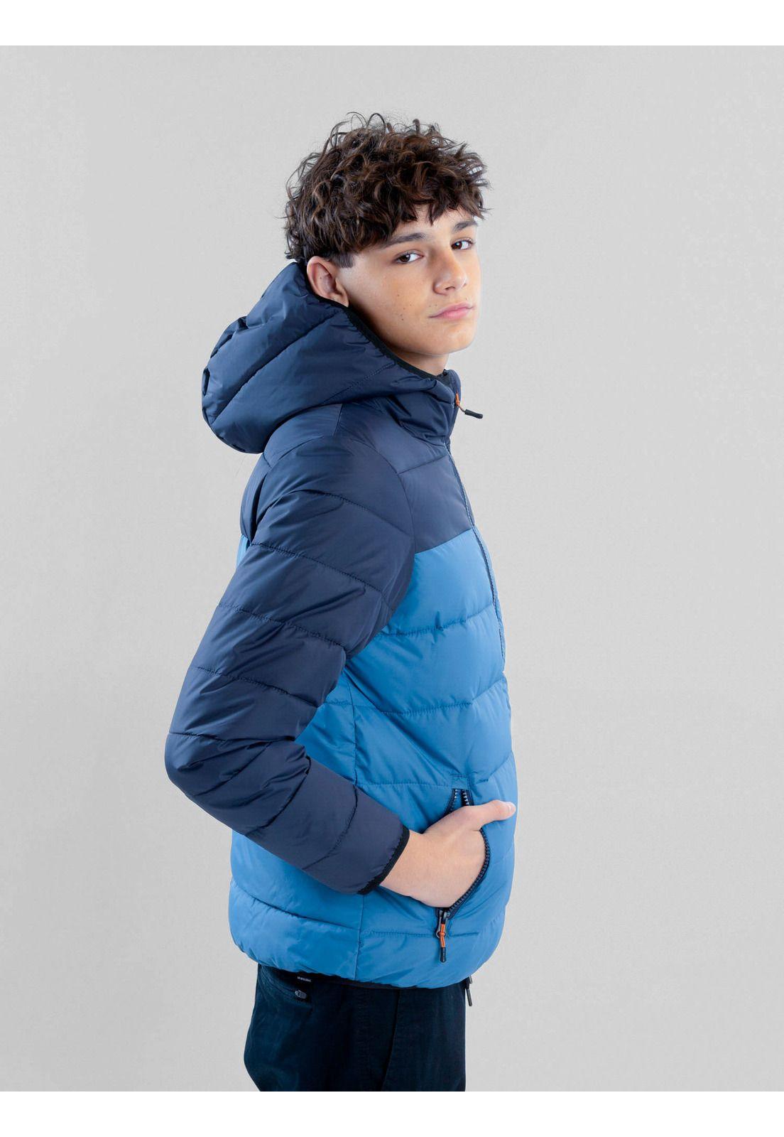 Parka Seeker Celeste Infantil Maui And Sons-1