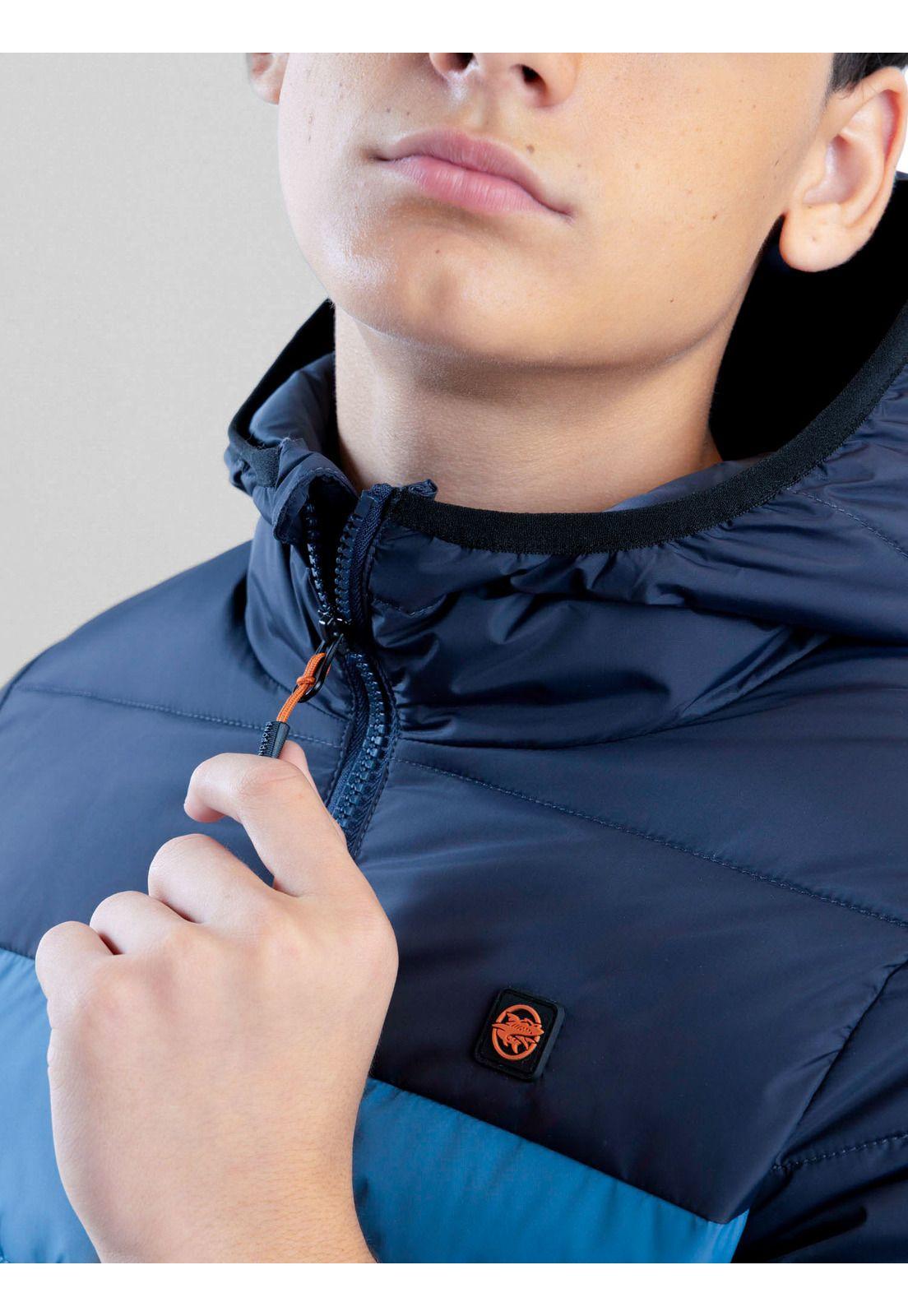 Parka Seeker Celeste Infantil Maui And Sons-6