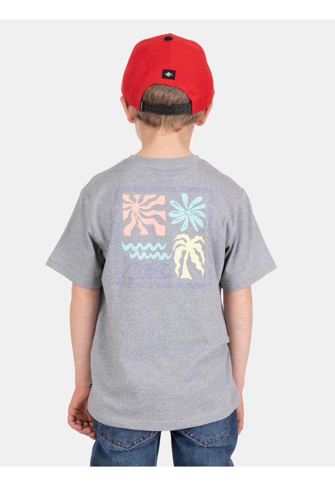 Polera MC RayGuard Gris Infantil Maui And Sons-1