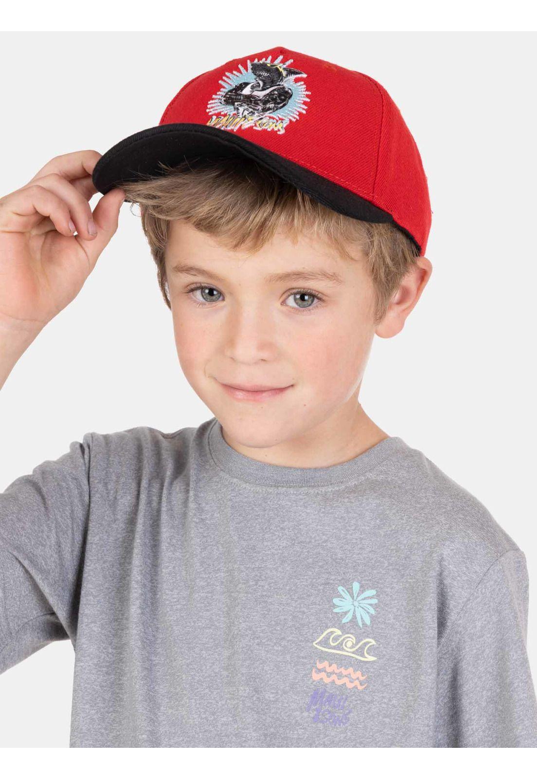 Polera MC RayGuard Gris Infantil Maui And Sons-2