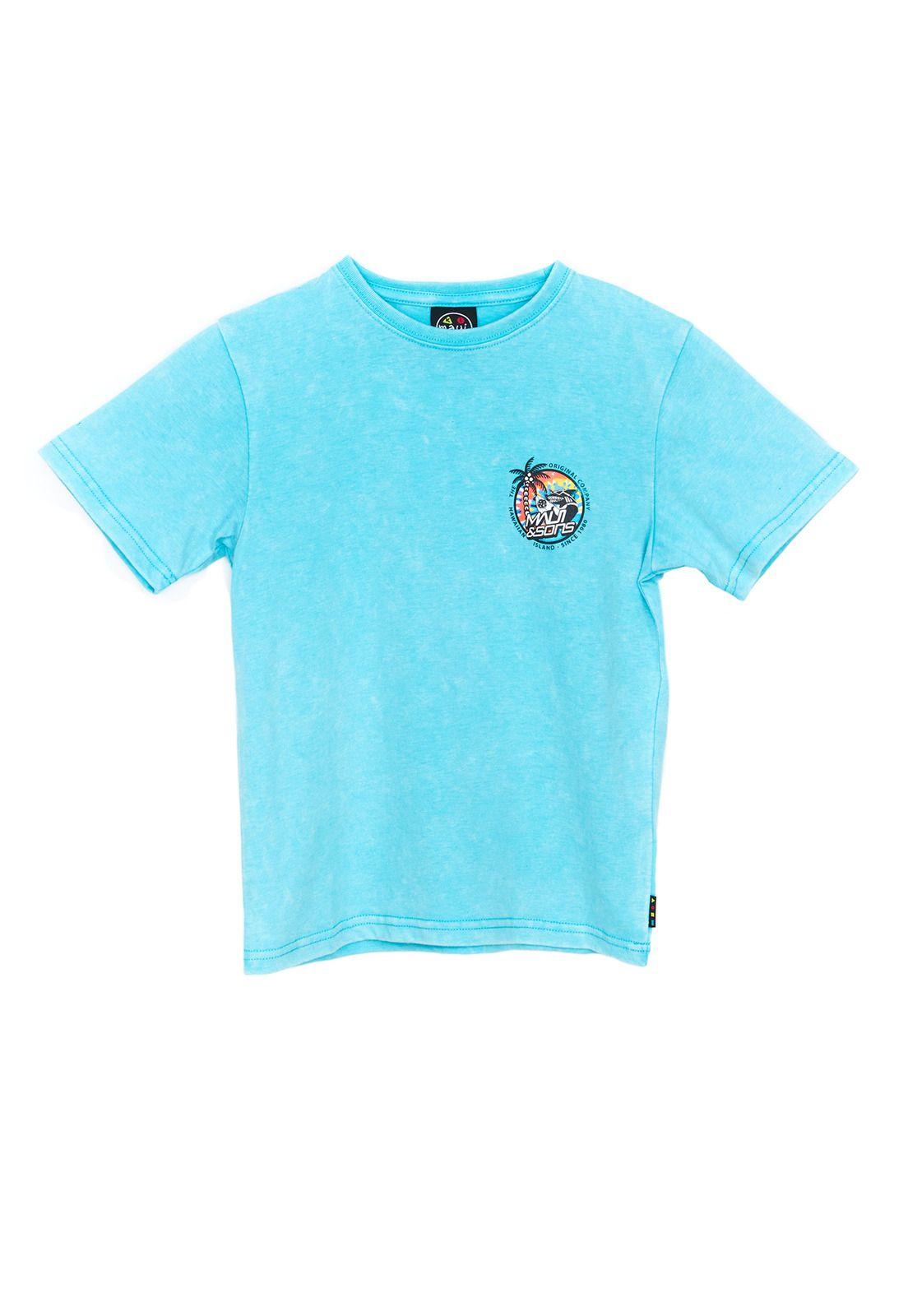 Polera Niño Maui 5P657-KV21 Celeste-0