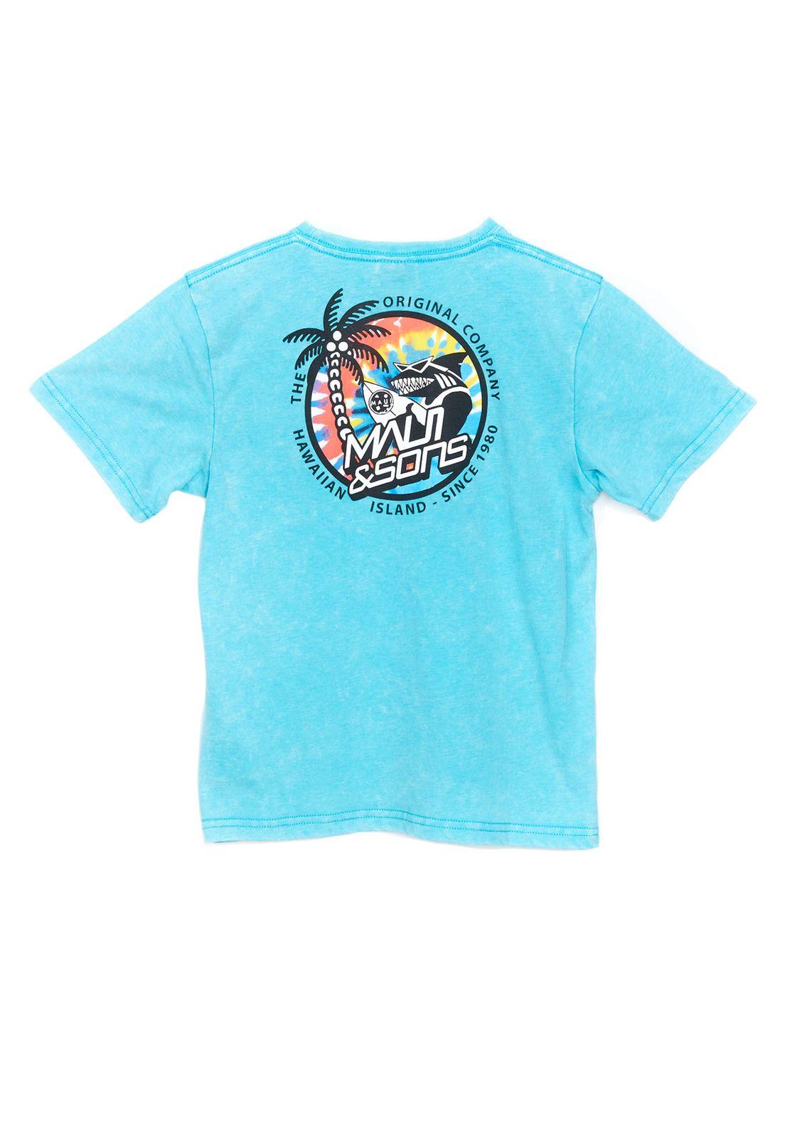 Polera Niño Maui 5P657-KV21 Celeste-1
