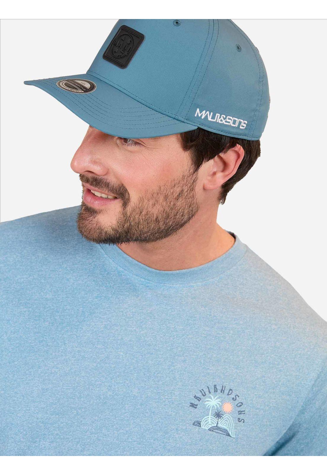 Polera MC Cal Beach Celeste Hombre Maui And Sons-2