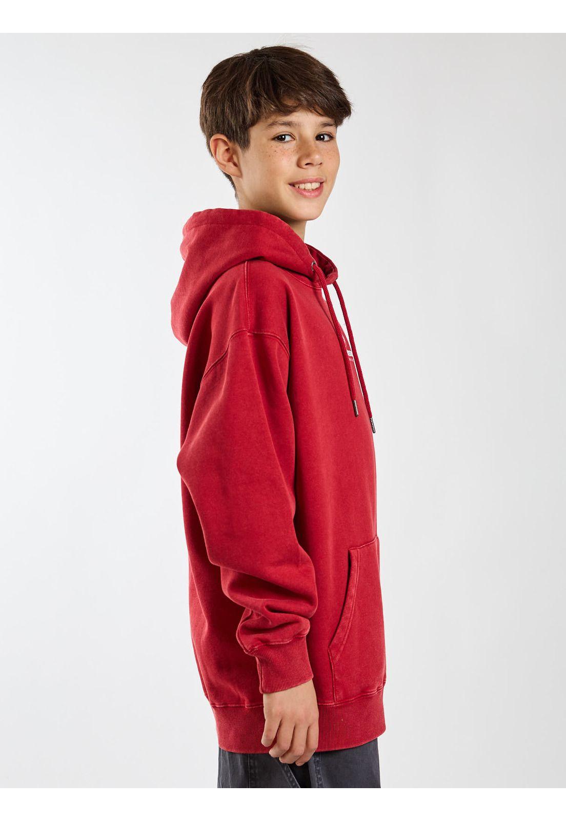 Poleron Canguro Kokua Rojo Infantil Maui and Sons-2