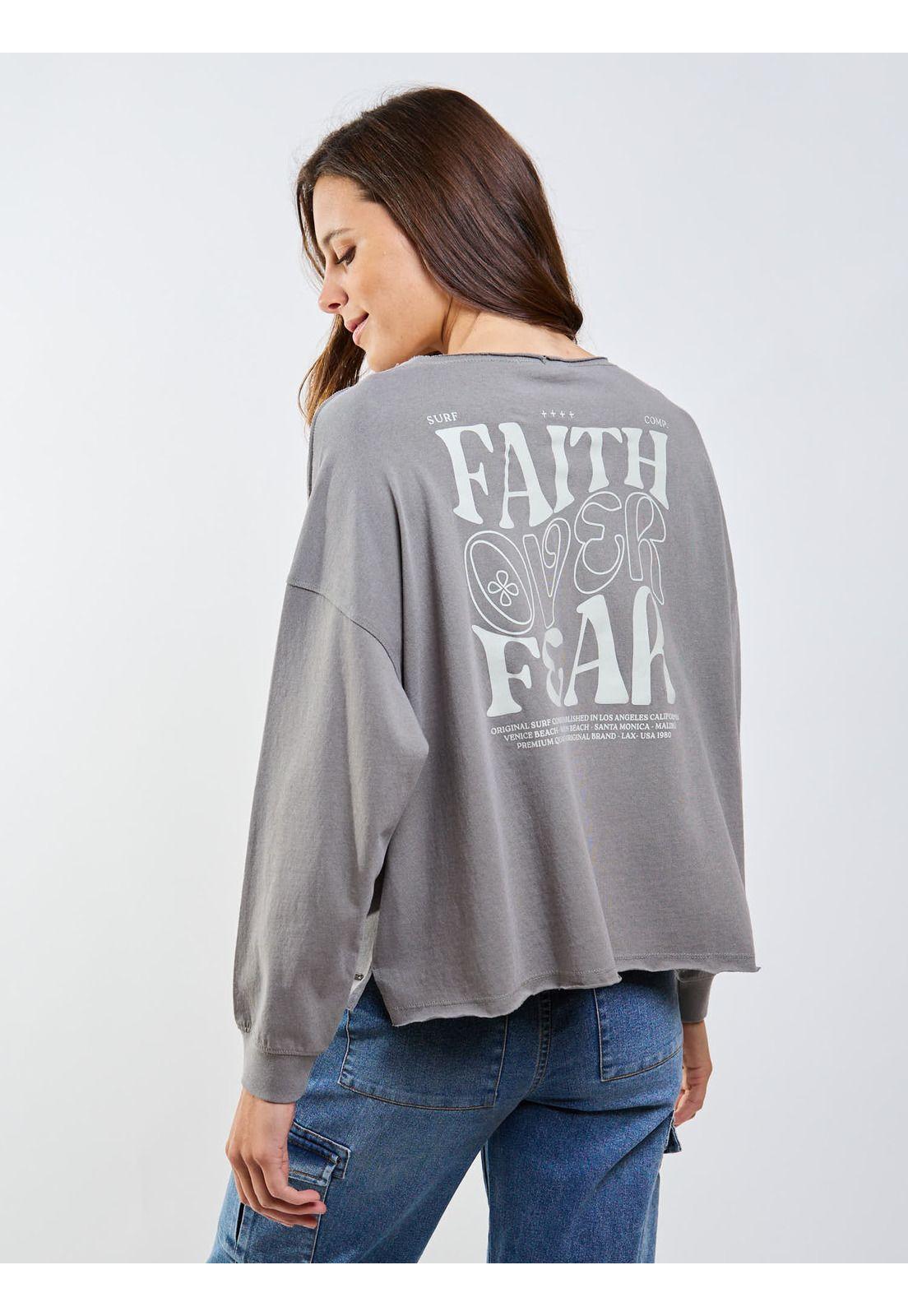 Polera ML Gorgoña Verde Mujer Maui And Sons-4