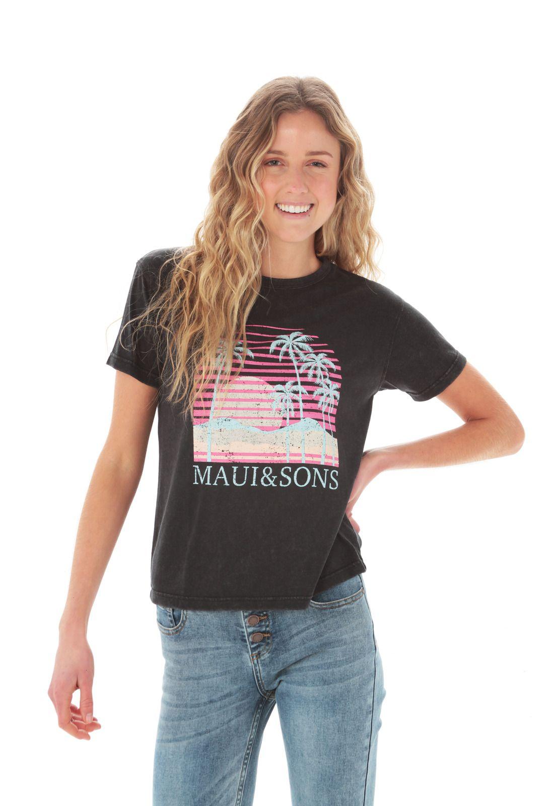 Polera Mujer Maui 5P426-WV21 Negro-0