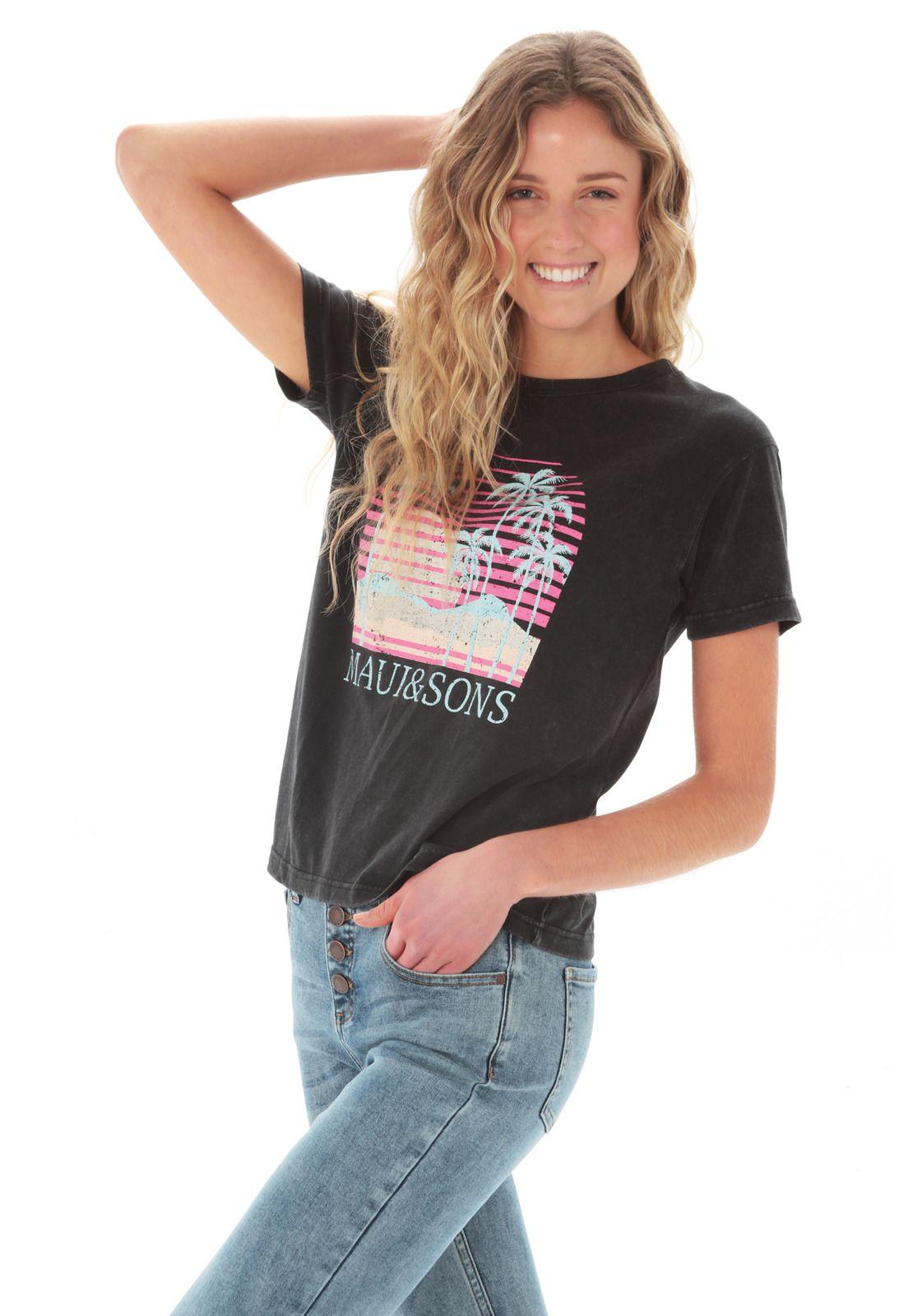 Polera Mujer Maui 5P426-WV21 Negro-3