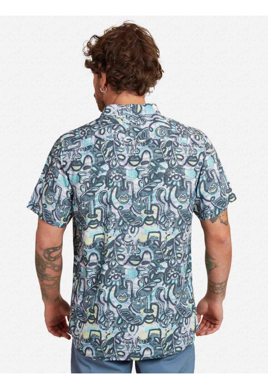 Camisa Mc 5C888 Hombre Multicolor Maui And Sons-1