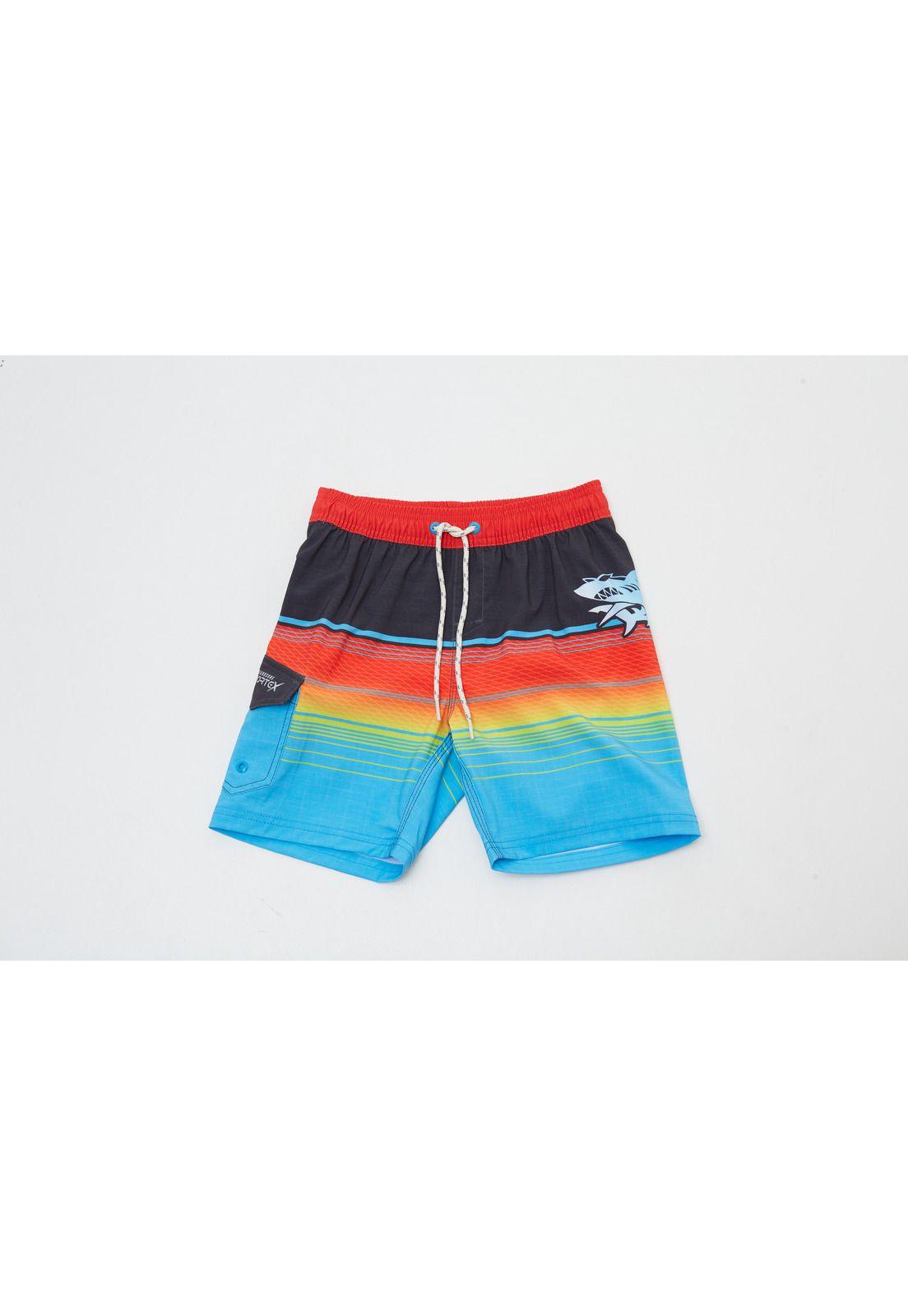 Traje de baño Niño Rojo-0