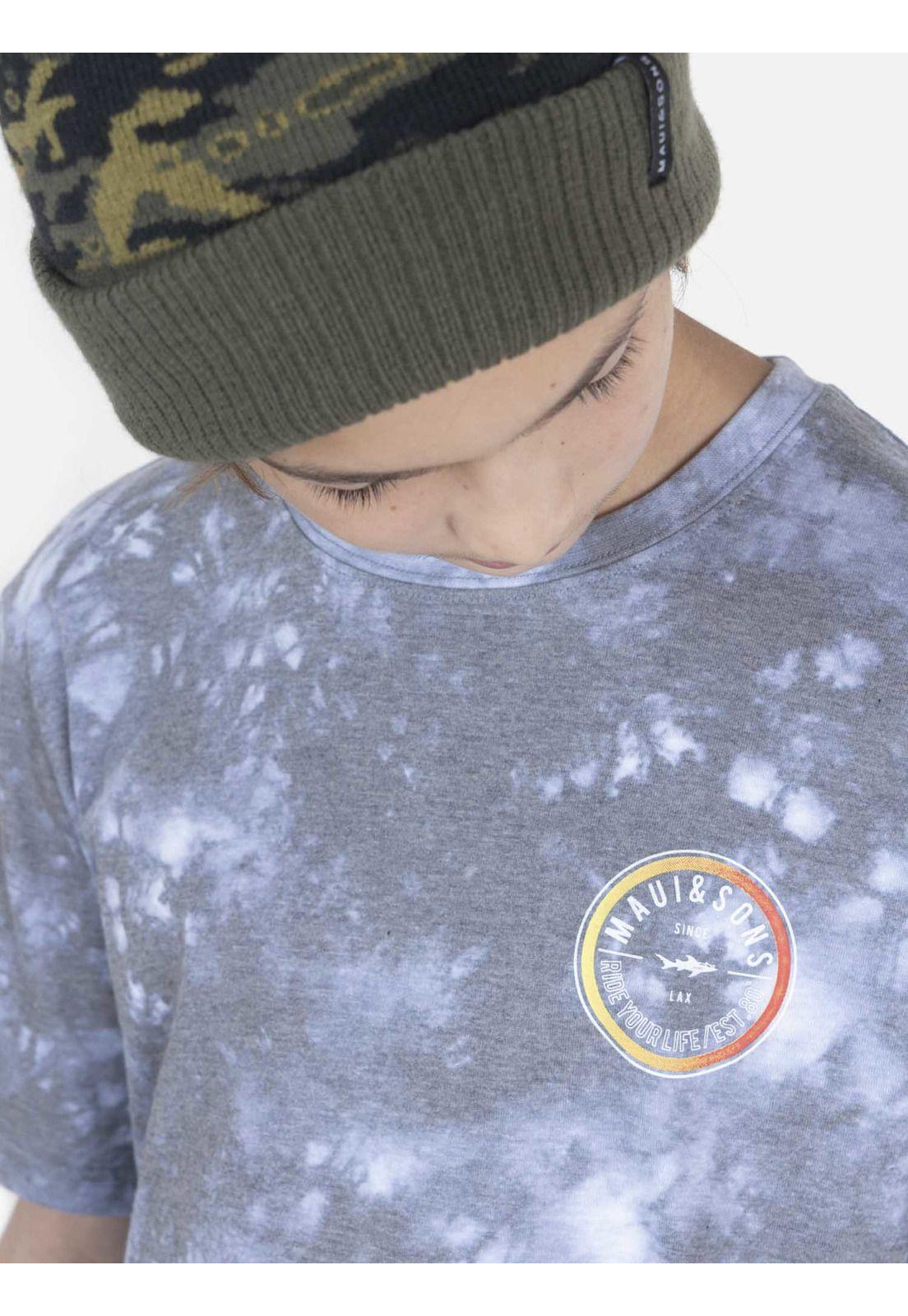 Polera Juvenil DARK TINT Multicolor Maui and Sons-2