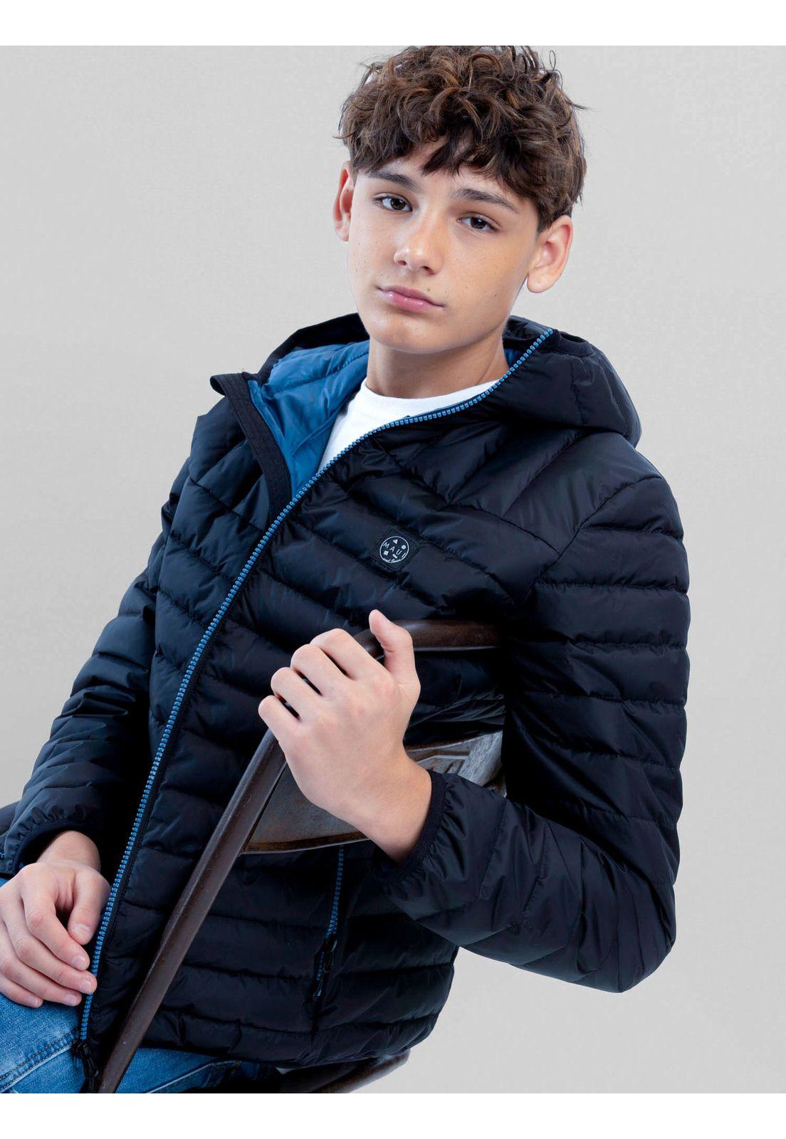 Parka Wayfarer Negro Infantil Maui And Sons-7