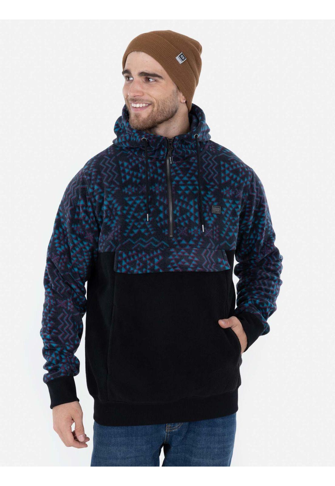 Poleron WATERCOLOR Hombre Multicolor Maui and Sons-0