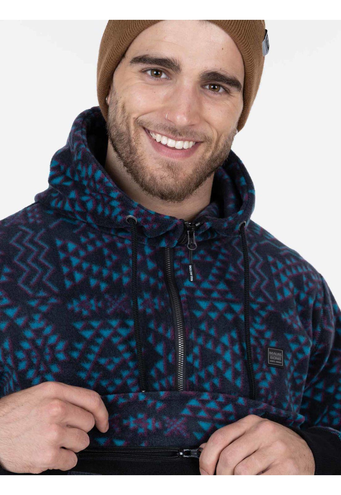 Poleron WATERCOLOR Hombre Multicolor Maui and Sons-3