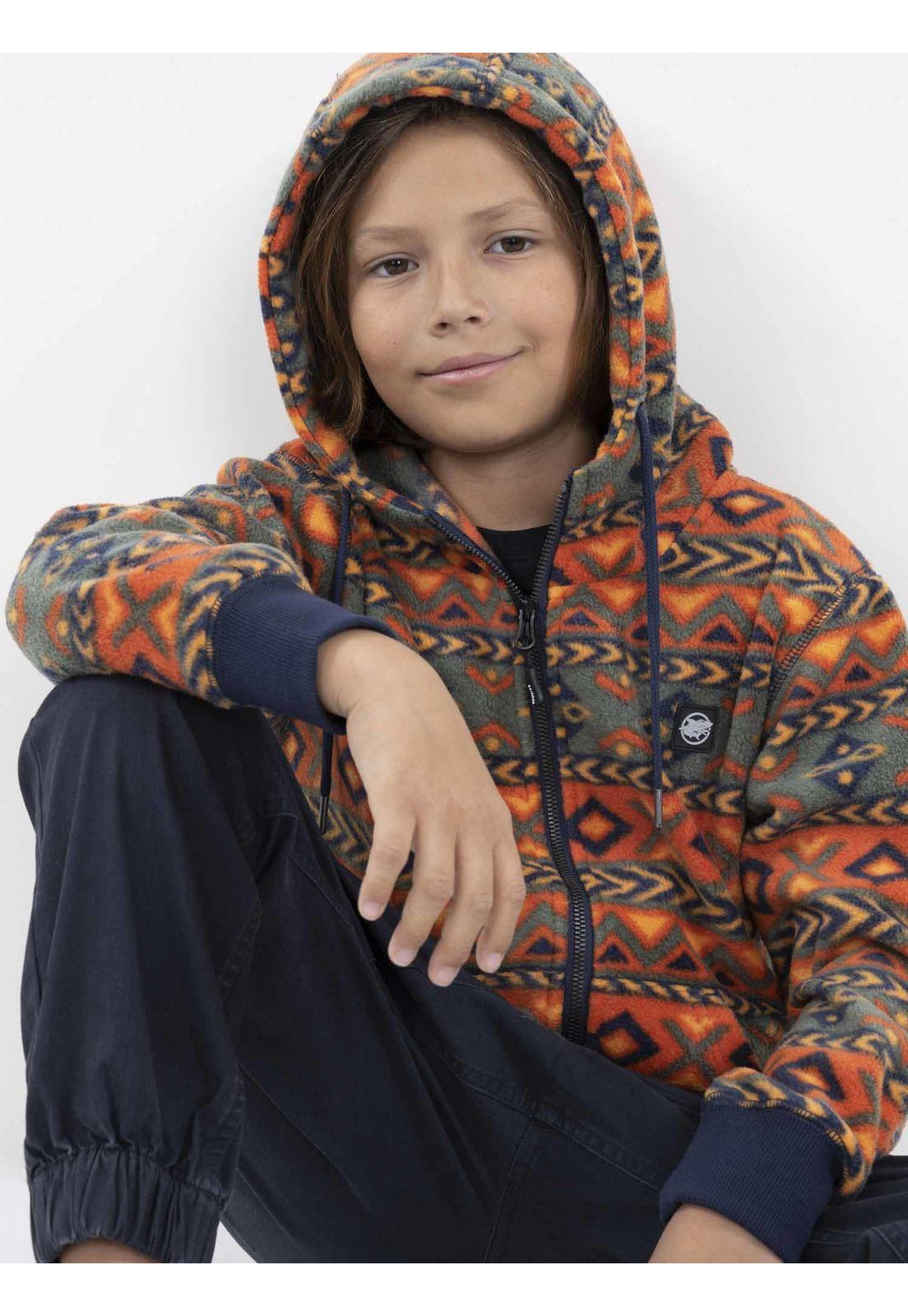 Poleron CAMO Niño Multicolor Maui and Sons-3