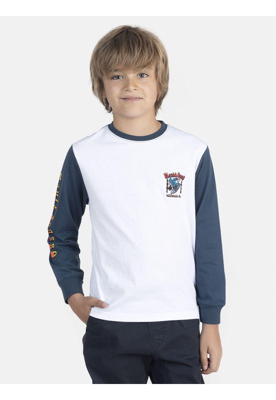 Polera Niño 2TONES CALIFORNIA CO. Azul Maui and Sons-0