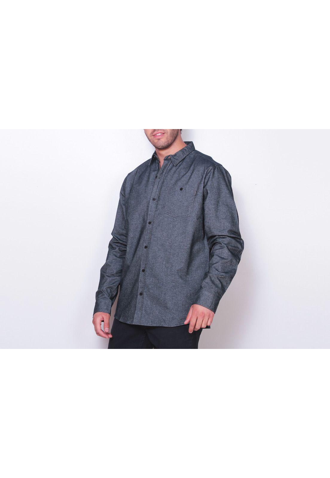 Camisa M/L Hombre 5C134-MI19 Gris Maui and Sons-0