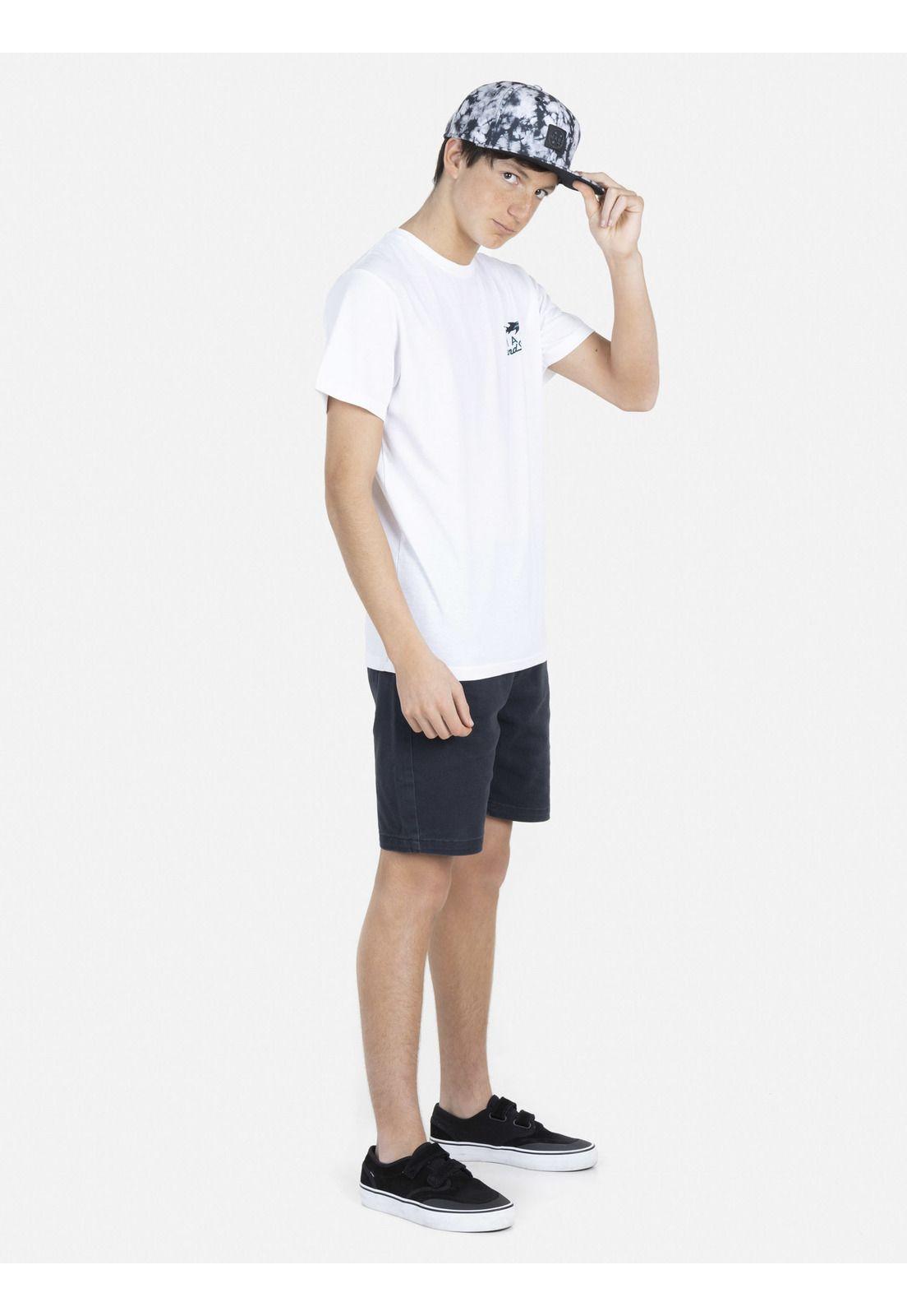 Polera CLASSIC SHARK Juvenil Blanco Maui and Sons-3