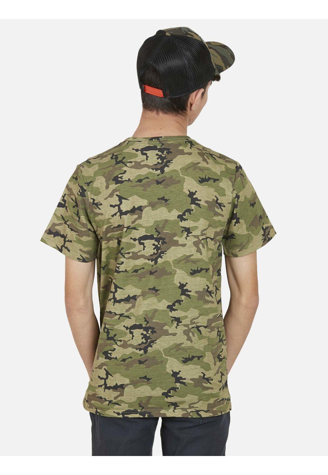 Polera CAMO TEES Juvenil Multicolor Maui and Sons-1