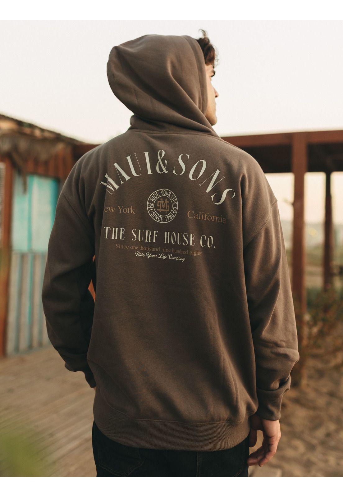 Poleron Canguro Surf house Café Hombre Maui And Sons-2