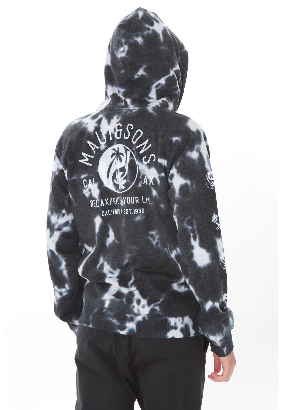 Poleron Hombre Maui 5O1033-MV21 Negro-1