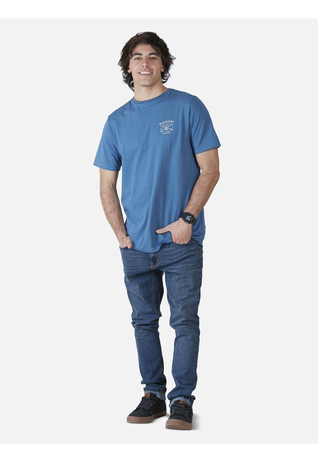 Polera  Hombre Azul 5P359-MV22 Maui And Sons-3