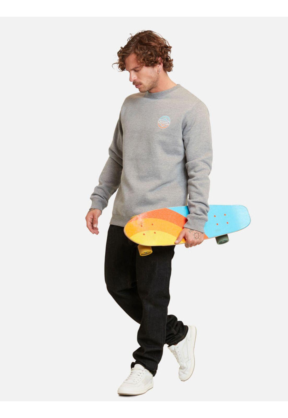 Poleron Surf And Skate Company Crew Gris Maui And Sons-3