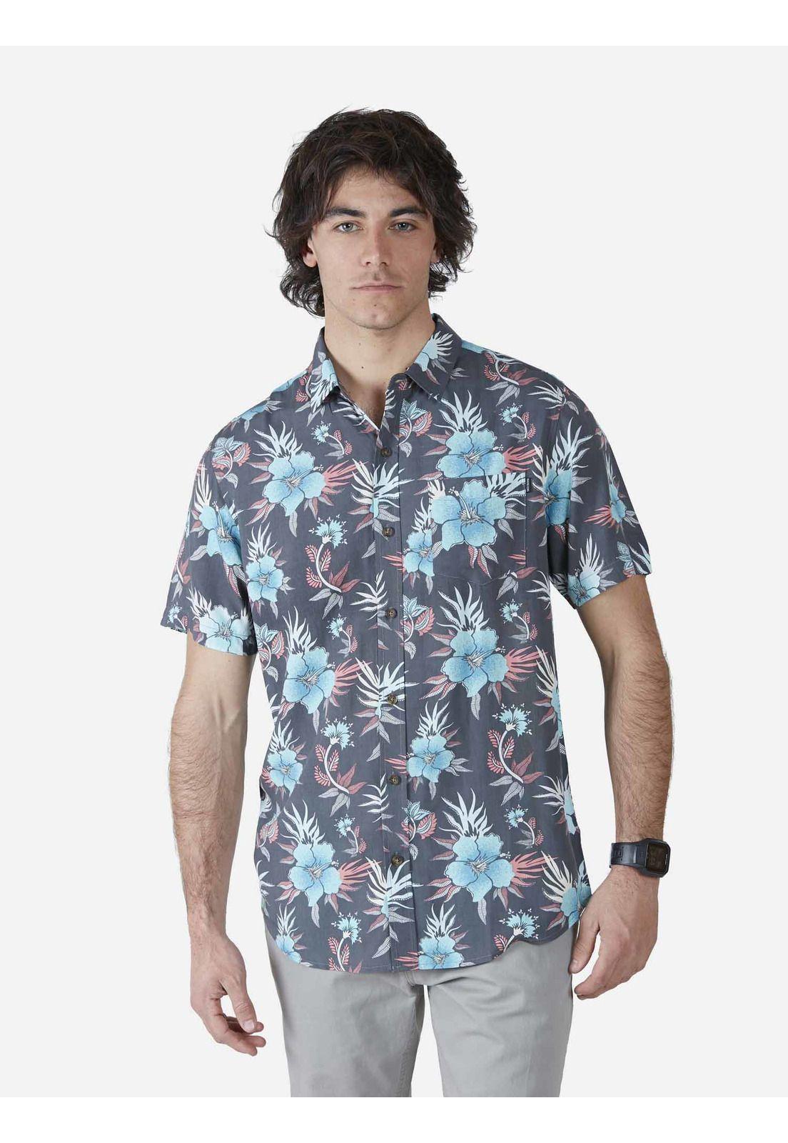 Camisa  Hombre Gris Oscuro 5C921-MV22 Maui And Sons-0