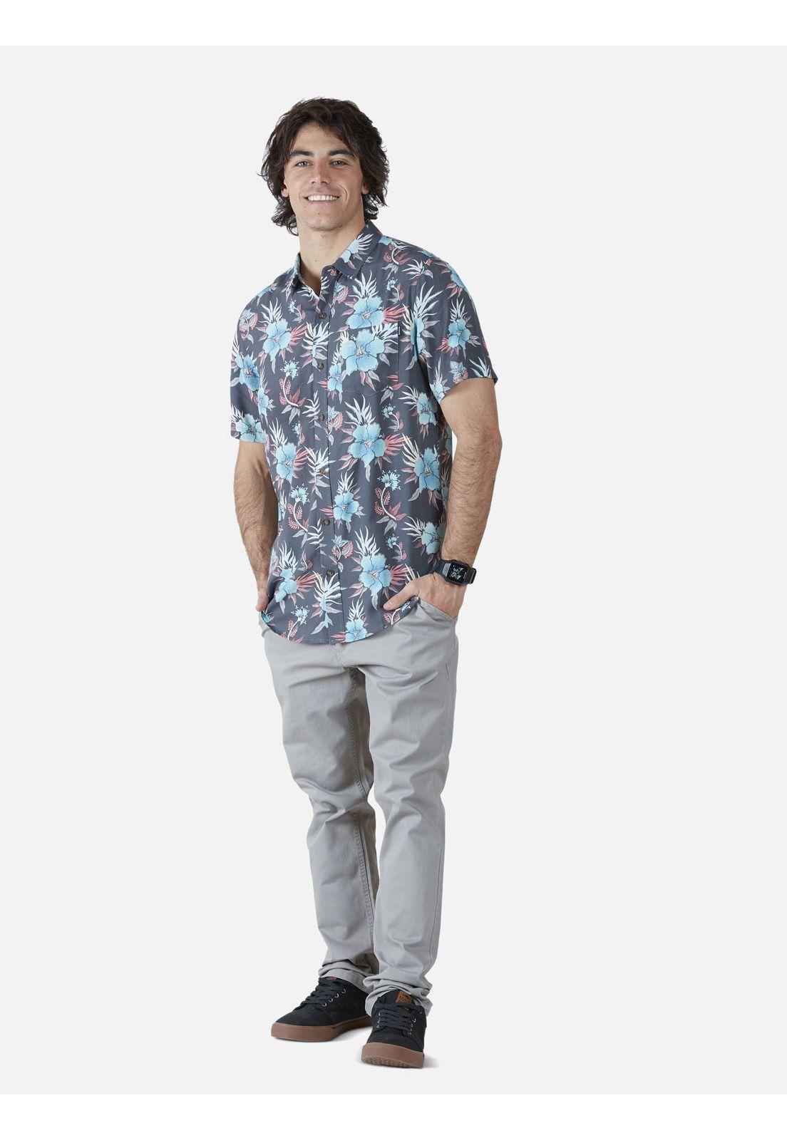 Camisa  Hombre Gris Oscuro 5C921-MV22 Maui And Sons-3