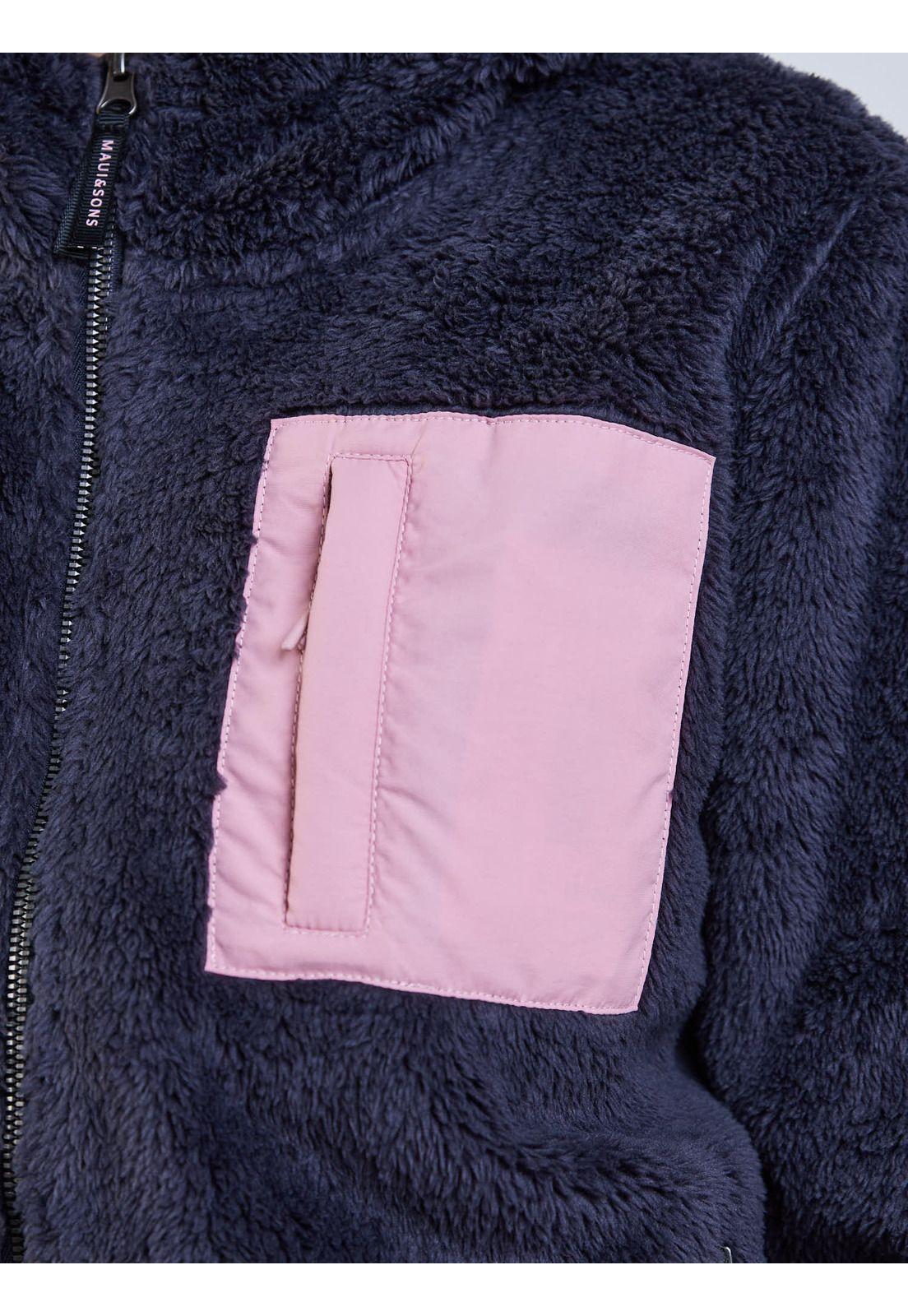 Poleron FZ Mojito Gris Mujer Maui And Sons-5