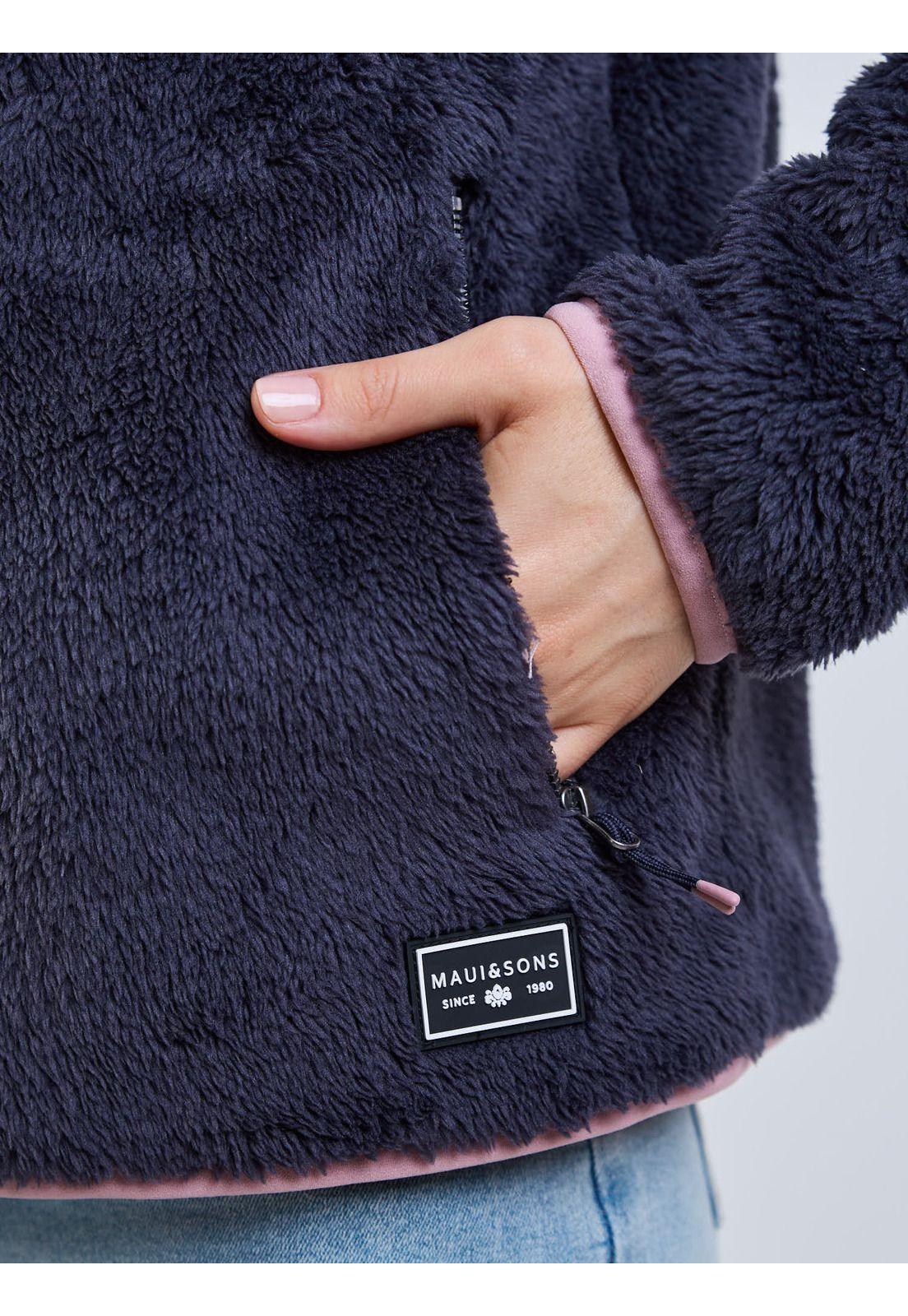 Poleron FZ Mojito Gris Mujer Maui And Sons-6