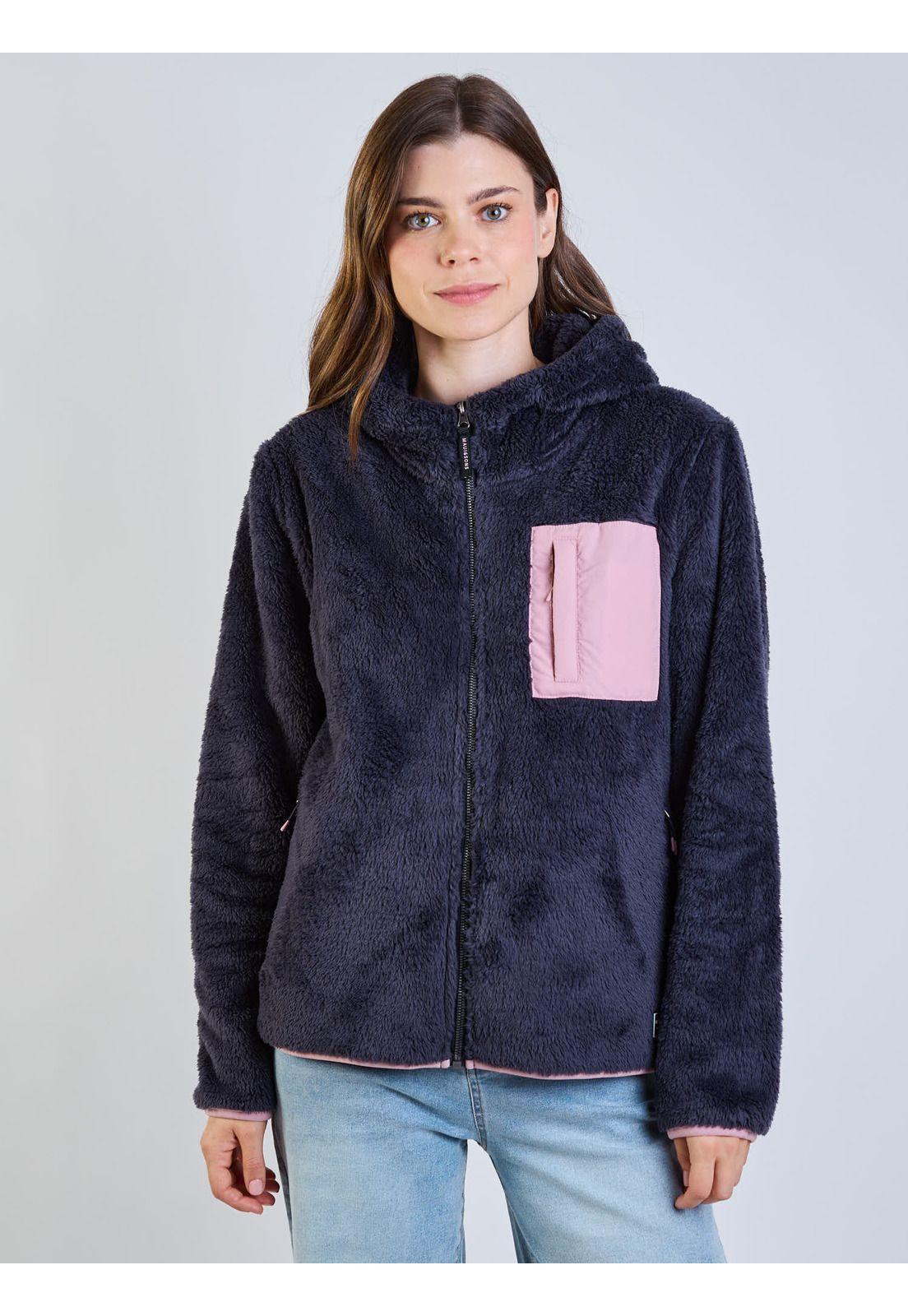 Poleron FZ Mojito Gris Mujer Maui And Sons-7