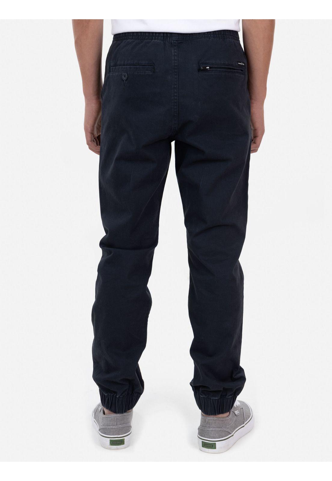 Pantalon Jogger Fit Juvenil Azul Maui And Sons-1