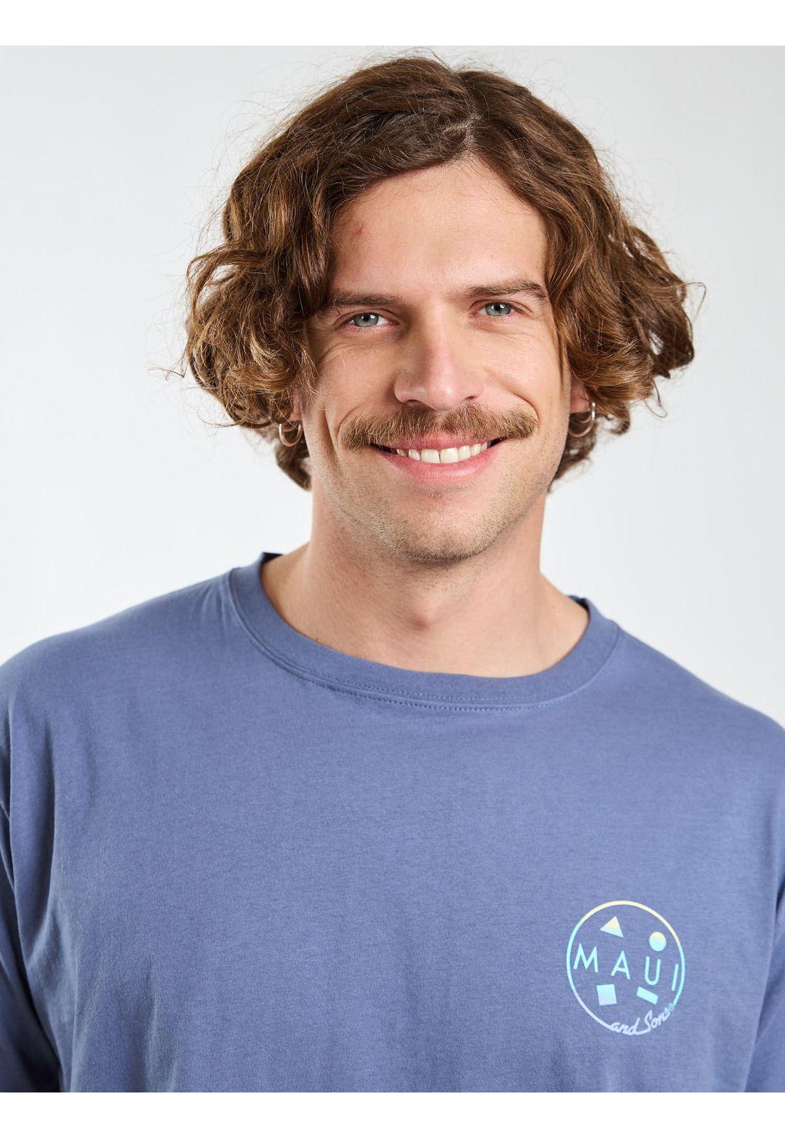 Polera MC Gradient Celeste Hombre Maui and Sons-4