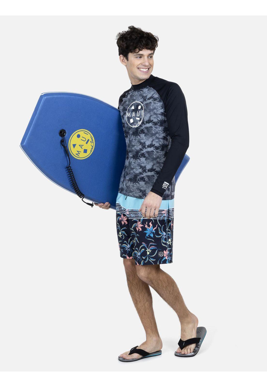 Polera UVP Hombre 5P1248-MV23 Gris Oscuro Maui and Sons-3