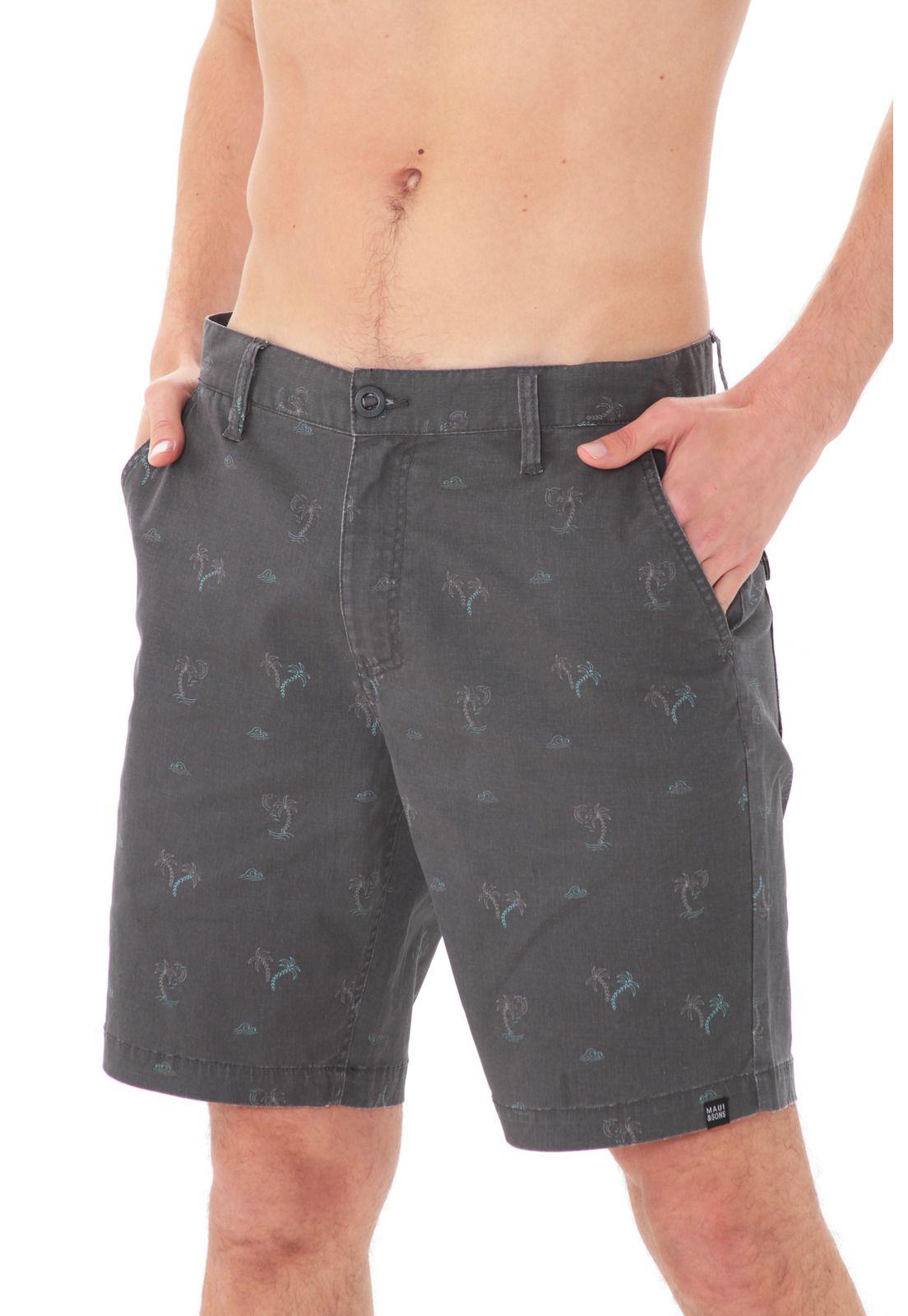 Bermuda Clasico Hombre 5B605-MV21 Gris-0