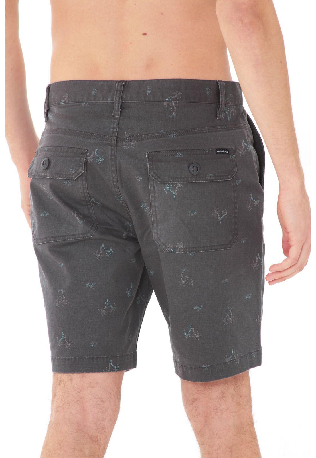 Bermuda Clasico Hombre 5B605-MV21 Gris-1
