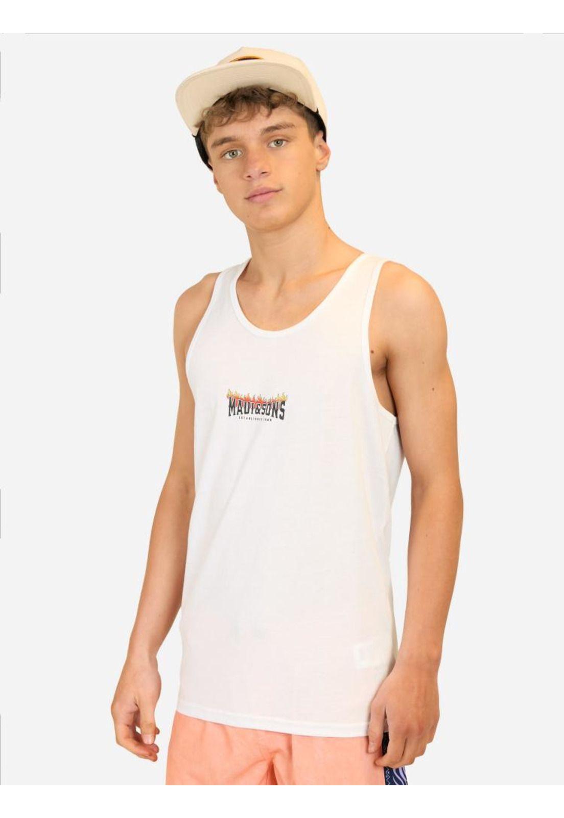 Polera S/M Kalaka Blanco Infantil Maui And Sons-0