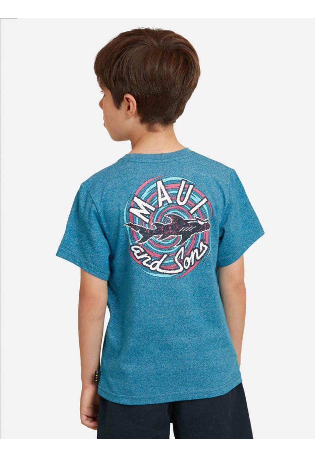 Polera Swirl Niño Azul Maui And Sons-1