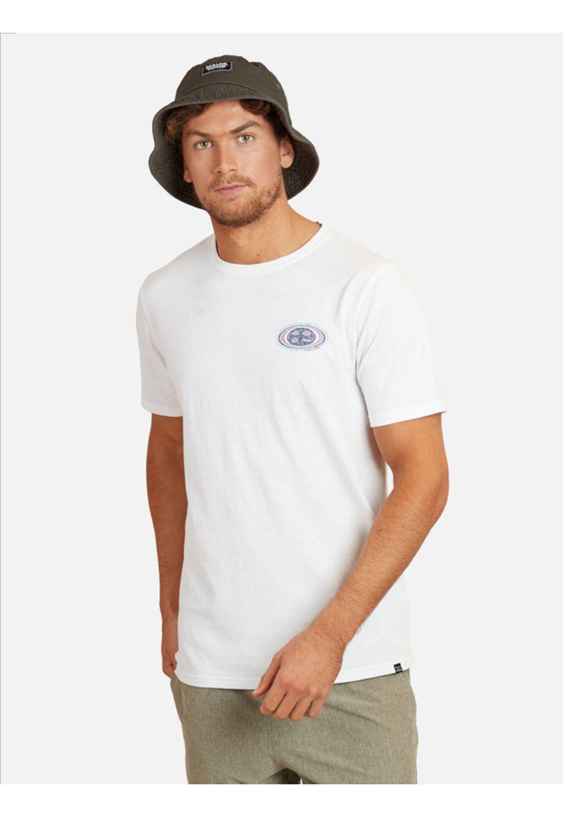 Polera Cookie Vintage Hombre Blanco Maui And Sons-0