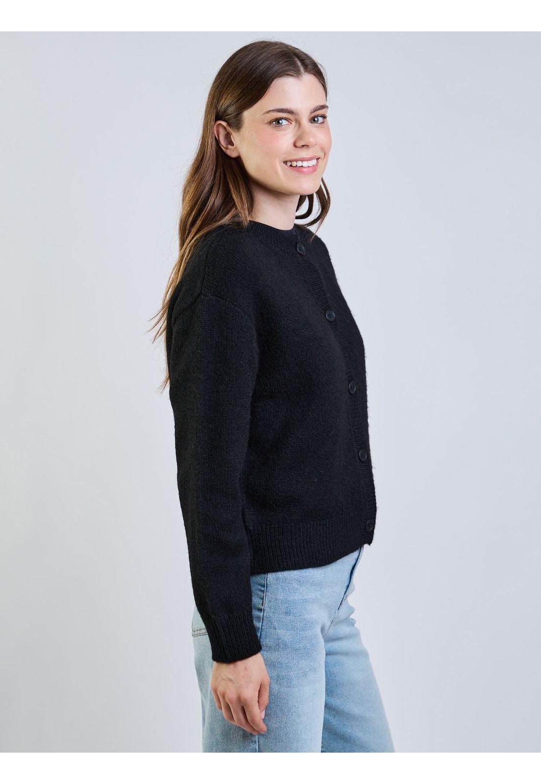 Sweater Arida Negro Mujer Maui And Sons-2