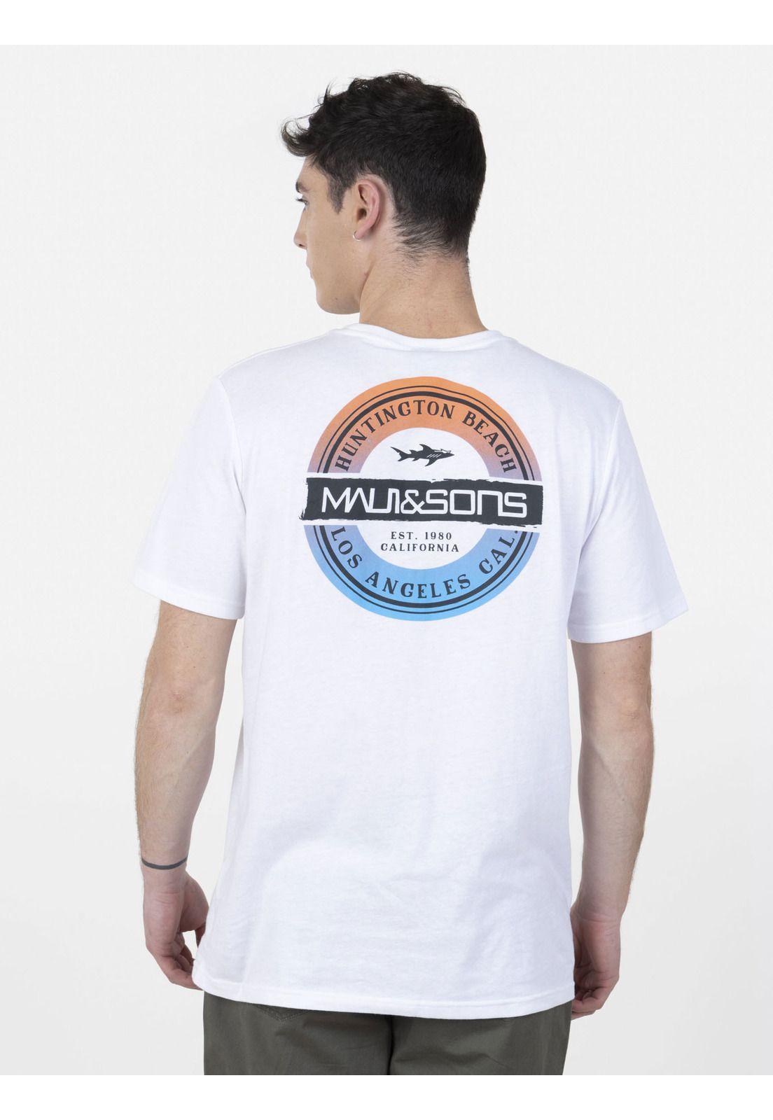 Pack Polera Cinturon 5AV1573 Hombre Blanco Maui and Sons-1