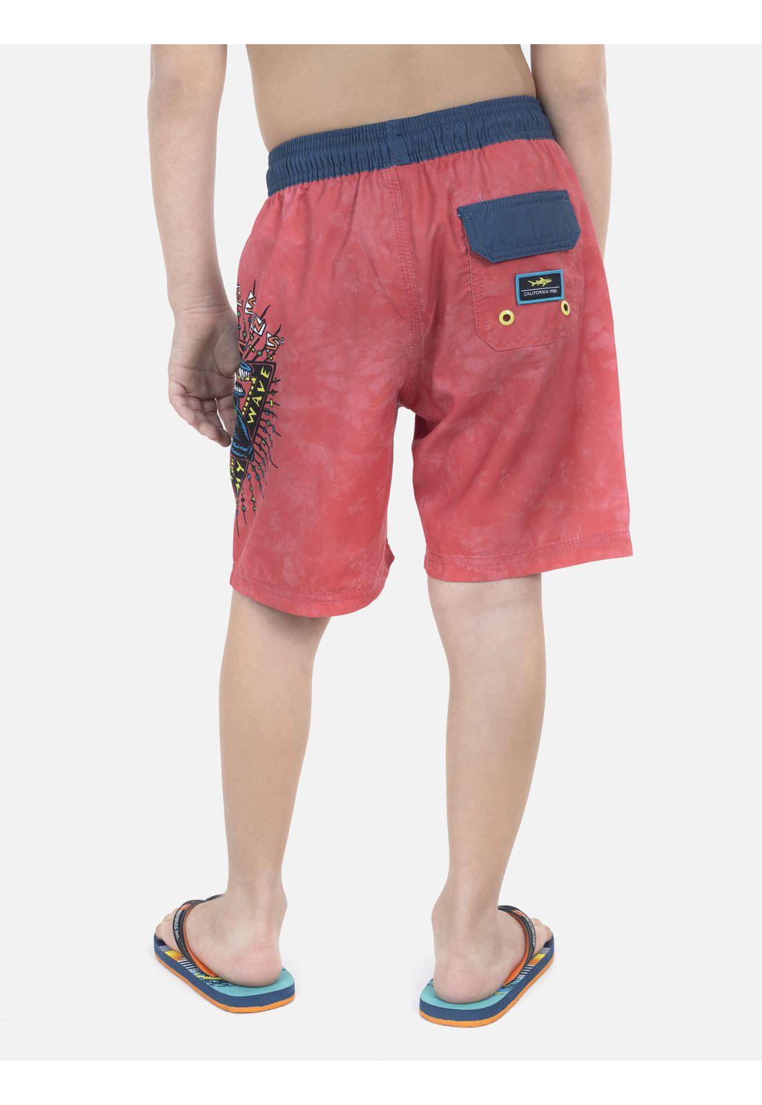 Traje de Baño Niño 5T1130-KV22 Rojo Maui and Sons-1