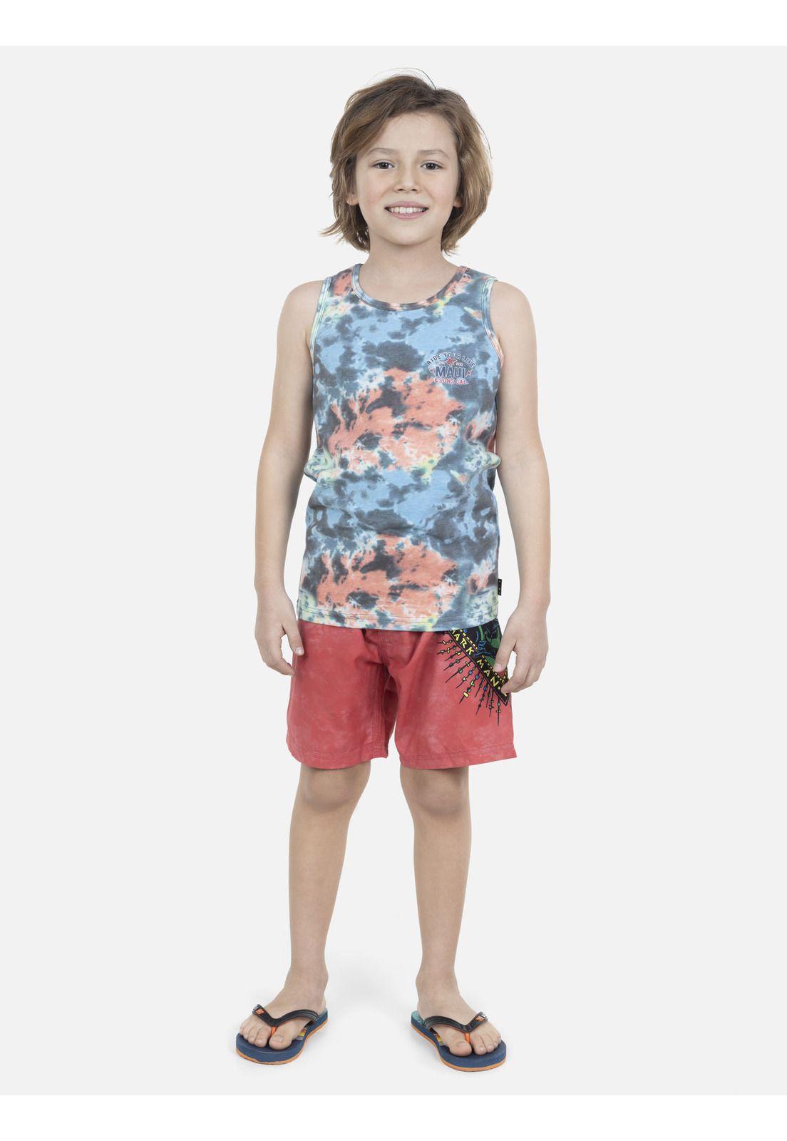 Traje de Baño Niño 5T1130-KV22 Rojo Maui and Sons-3