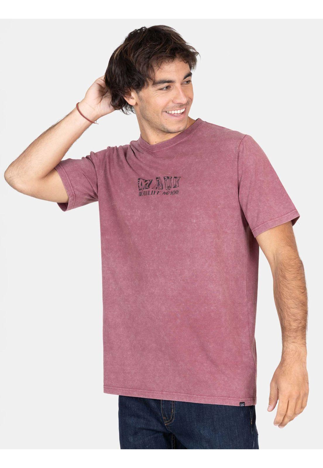 Polera MC Flow Rojo Hombre Maui And Sons-0