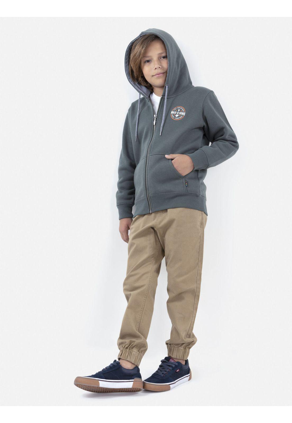 Poleron MAUI SURF Niño Verde Maui and Sons-0