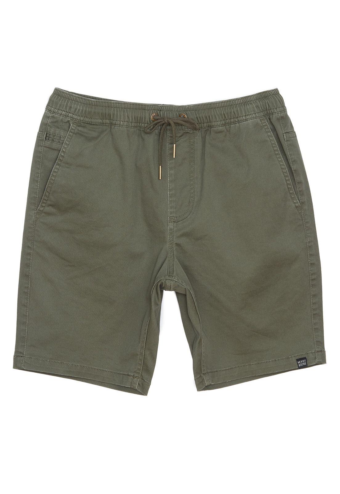 Bermuda Jogger Juvenil 5B1095-MV21 Verde-1