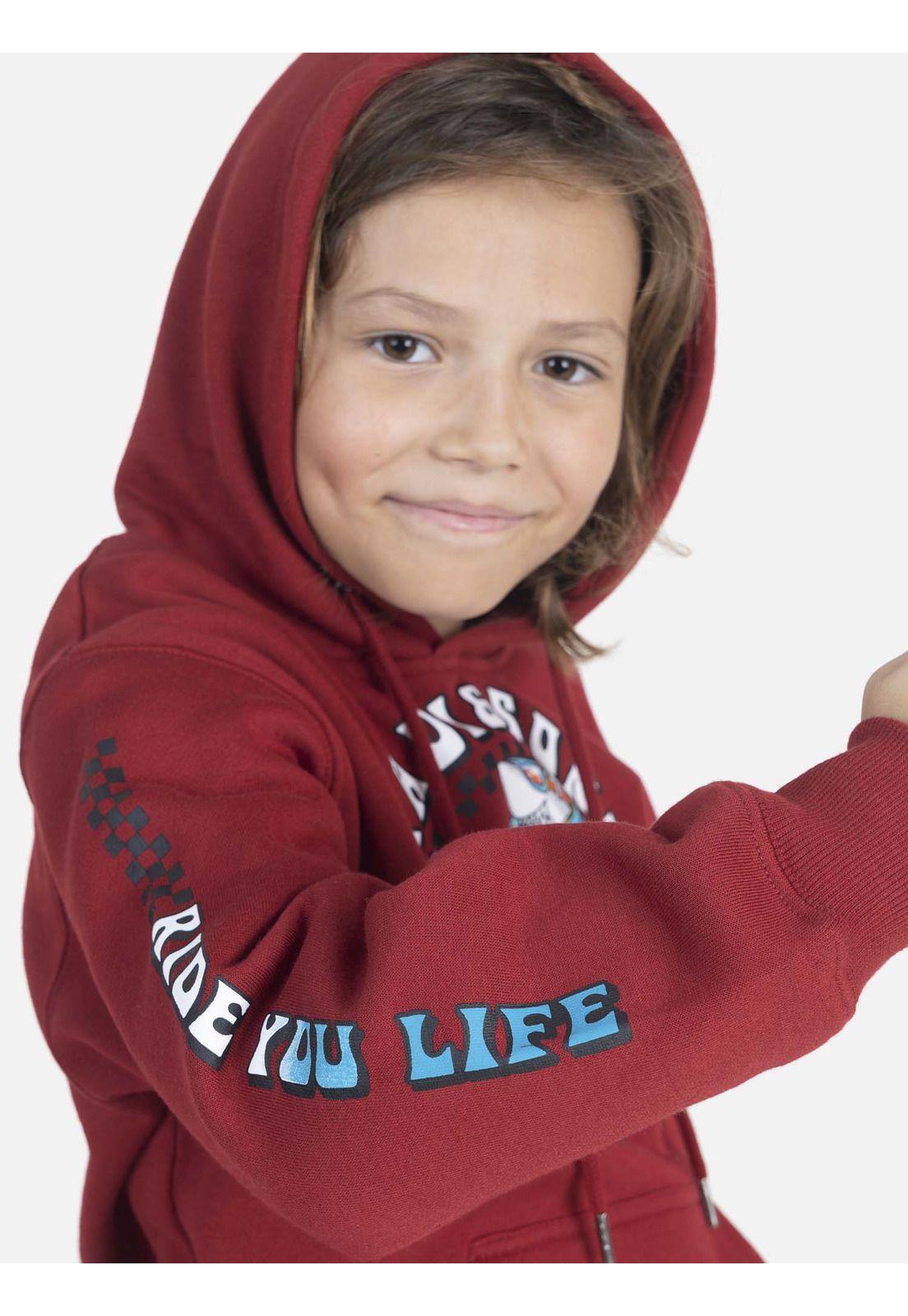 Poleron Niño 5O1552 Rojo Maui and Sons-2