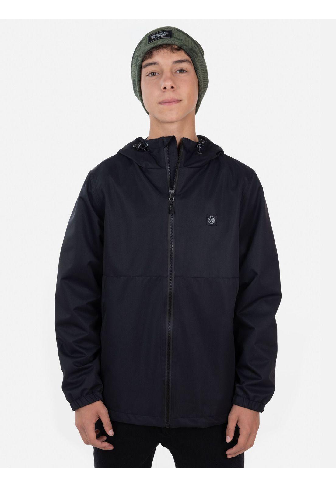 Casaca BLACK WIND Juvenil Negro Maui and Sons-0