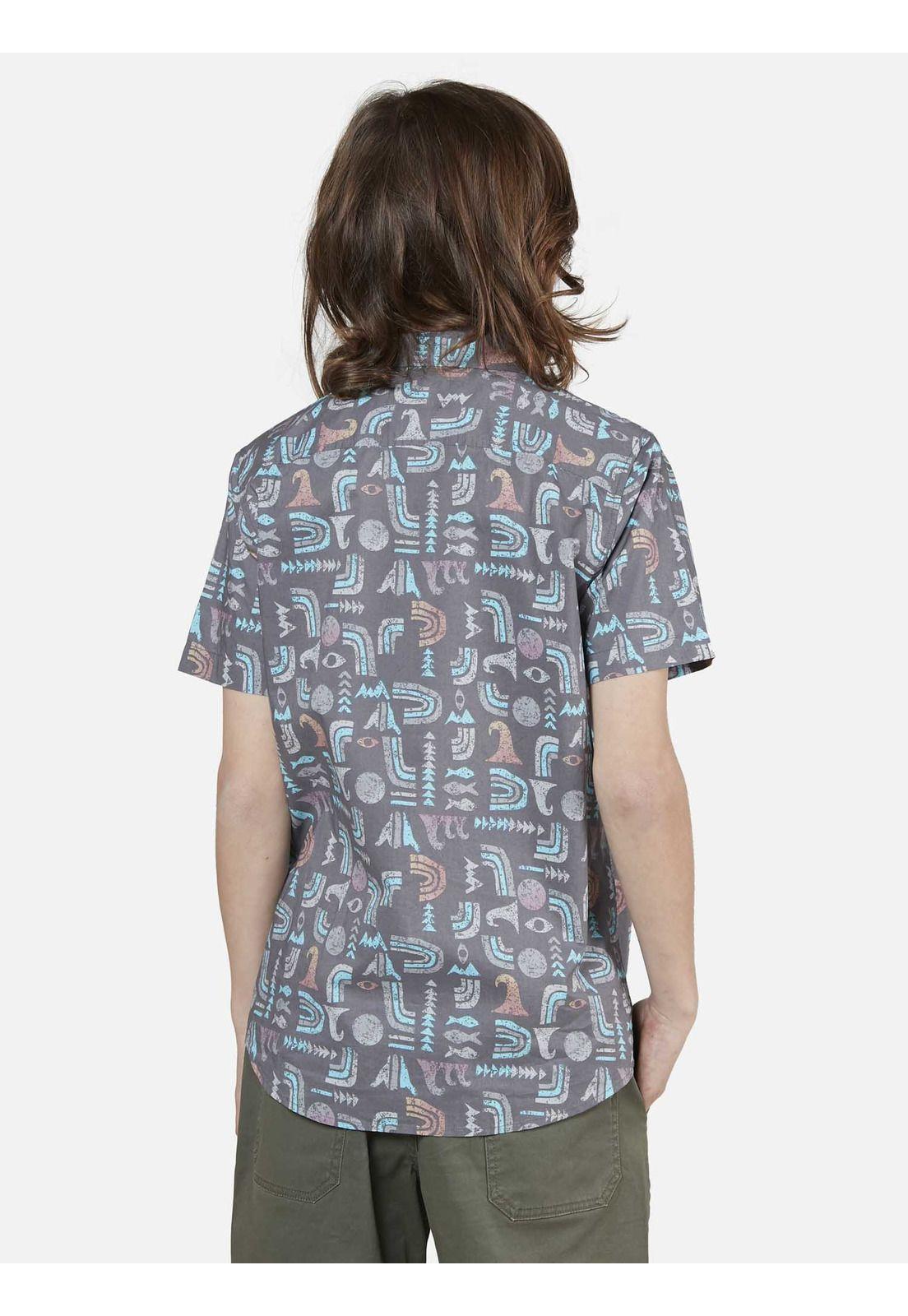 Camisa Juvenil Gris Oscuro 5C936-MV22 Maui and Sons-1