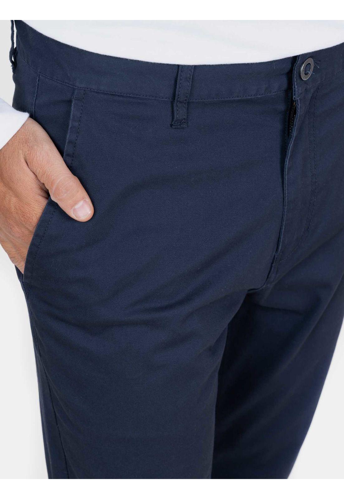 Pantalon Clasico Wanderer Azul marino Hombre Maui And Sons-3